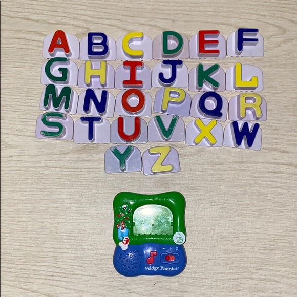 leapfrog fridge phonics magnetic alphabet set $10